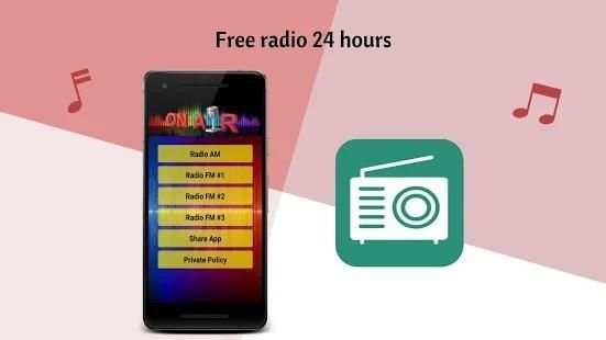 FM AM Tuner Radio app for android screenshot 1