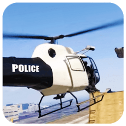 Police Helicopter : Cop Pilot Flying Simulator 3D आइकन