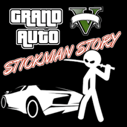 Grand Auto V - Stickman Story icon
