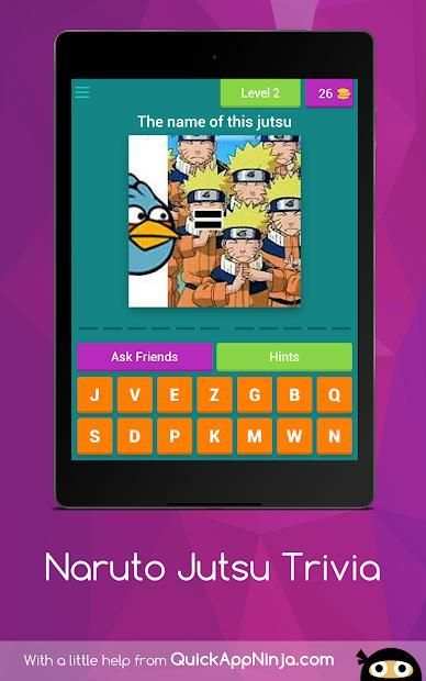 NARUTO JUTSU TRIVIA screenshot 3