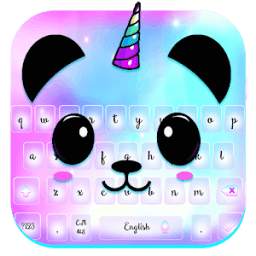 Cutee Panda Keyboard Theme 10001003