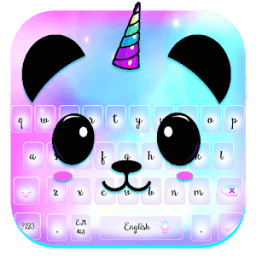 ikon Tema Keyboard Panda Lucu
