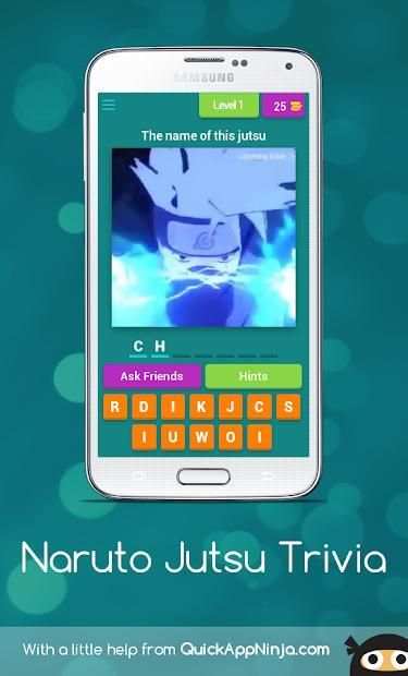 NARUTO JUTSU TRIVIA screenshot 6