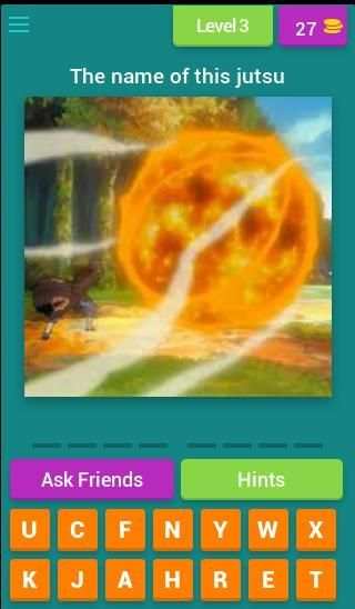NARUTO JUTSU TRIVIA screenshot 7