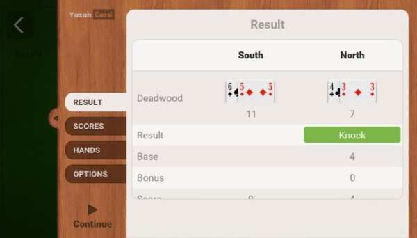 Gin Rummy स्क्रीनशॉट 3