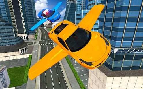 Flying Car Real Driving Simulator 3D screenshot 14