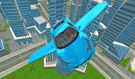 Flying Car Real Driving Simulator 3D screenshot 9