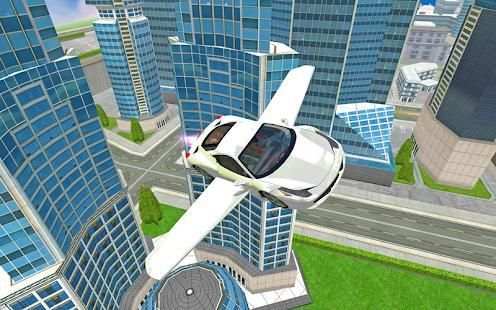Flying Car Real Driving Simulator 3D screenshot 7