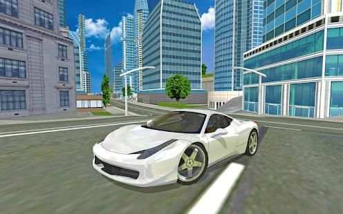 Flying Car Real Driving Simulator 3D screenshot 6