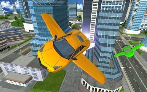Flying Car Real Driving Simulator 3D screenshot 2
