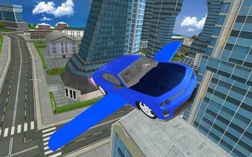 Flying Car Real Driving Simulator 3D screenshot 12
