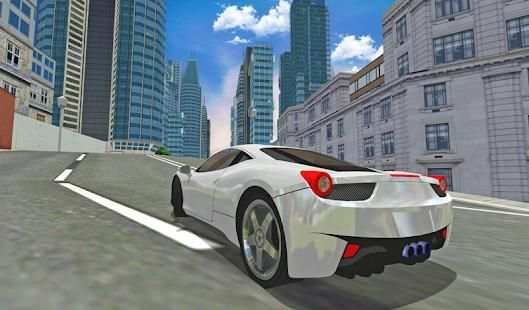 Flying Car Real Driving Simulator 3D screenshot 10