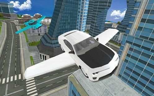 Flying Car Real Driving Simulator 3D screenshot 4