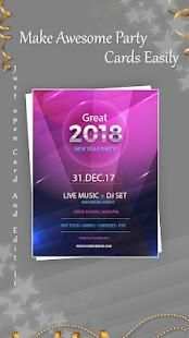 Party Invitation Card Maker स्क्रीनशॉट 5