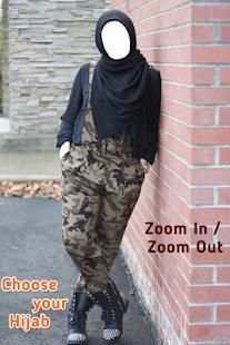 Hijab Women Photo Suit screenshot 3