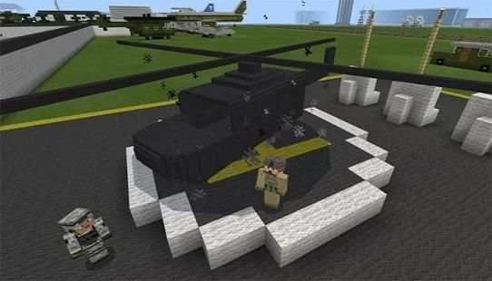 Helicopter Addon Minecraft PE screenshot 2