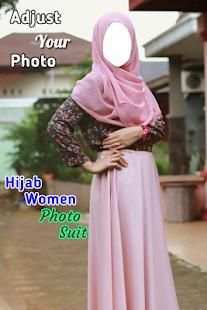 Hijab Women Photo Suit screenshot 4