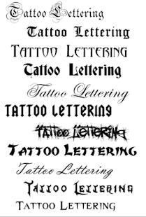 How to Pick the Perfect Tattoo Font  Certified Tattoo Studios