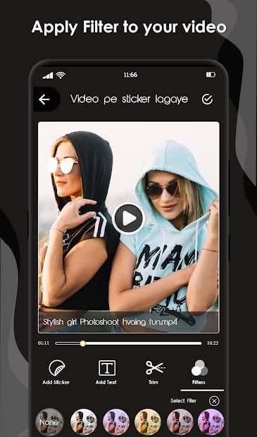 Video Pe Sticker Lagaye screenshot 1