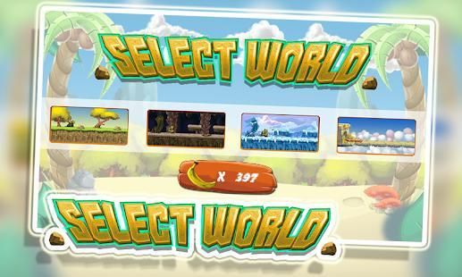 Jungle Monkey Run : banana king screenshot 2