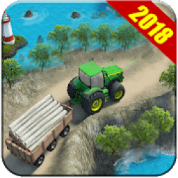 Real Tractor Cargo Offroad Thresher Farming Sim आइकन