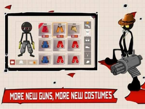 Sniper Shooter Stickman 2 Fury: Gun Shooting Games screenshot 2