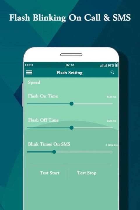 Flashlight Blinking Alert on Call & SMS screenshot 4