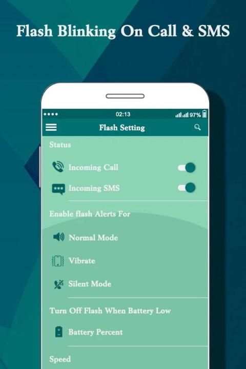 Flashlight Blinking Alert on Call & SMS screenshot 5
