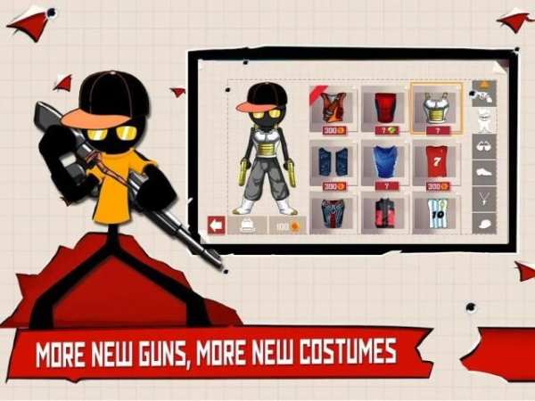 Sniper Shooter Stickman 2 Fury: Gun Shooting Games screenshot 3