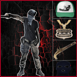 ikon Gangster Photo Editor – Thug Life Stickers