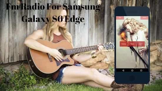 Fm Radio for Samsung Galaxy S6 Edge screenshot 2