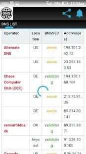 DNS Changer screenshot 1