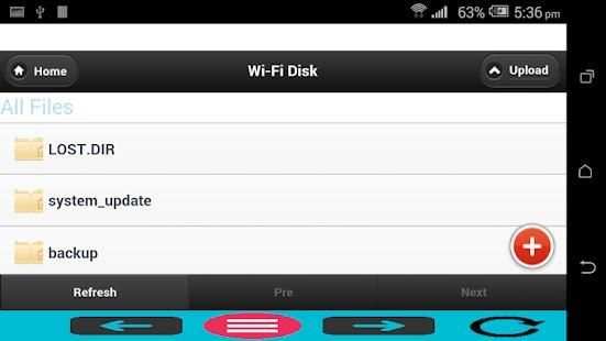 jiofi storage screenshot 2