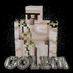 ikon Golem World MOD MCPE