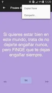 Frases de reproche App لـ Android Download - 9Apps