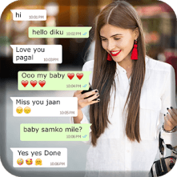 Fake Chat WIth GirlFriend : Fake Conversations icon