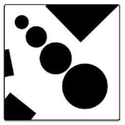 ikon Black Ball : White background