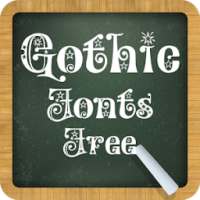 Gothic Fonts Free on 9Apps