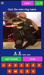 Quiz WWE ring name स्क्रीनशॉट 12