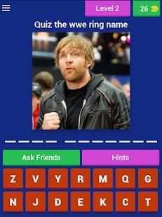 Quiz WWE ring name स्क्रीनशॉट 2