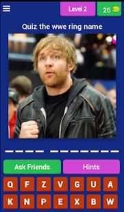 Quiz WWE ring name स्क्रीनशॉट 10
