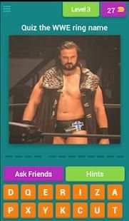 Quiz WWE ring name II स्क्रीनशॉट 1
