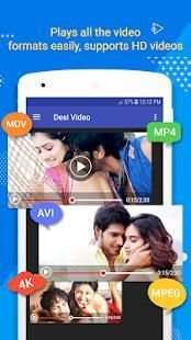 Desi Video Player screenshot 1