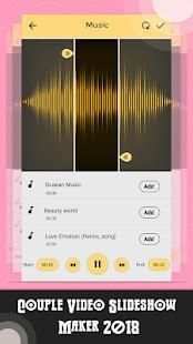 Couple Video Slide Show Maker - 2018 screenshot 2