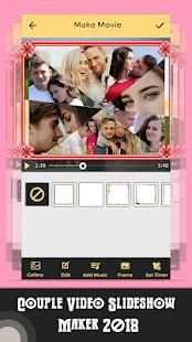 Couple Video Slide Show Maker - 2018 screenshot 4