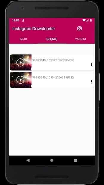 İnstagram Video Resim indir screenshot 2