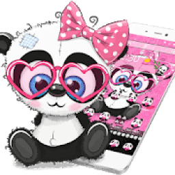 ikon Pink Baby Panda Theme