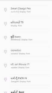 TTA SAM Myanmar Font 8 screenshot 4