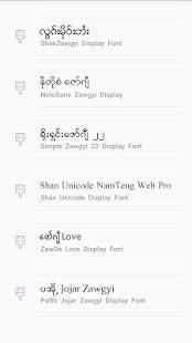 TTA SAM Myanmar Font 8 screenshot 2