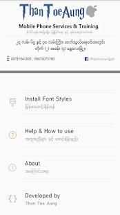 TTA SAM Myanmar Font 8 screenshot 5